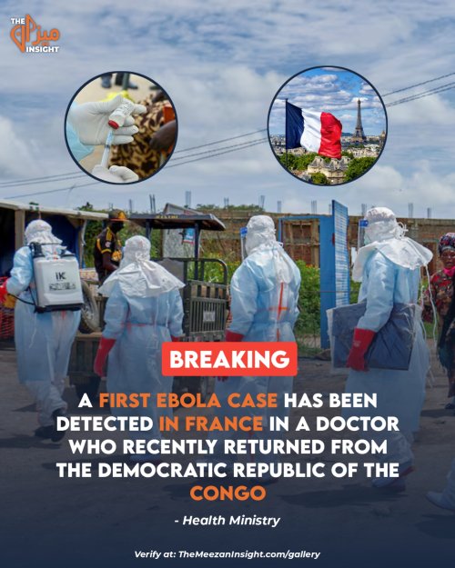 A first Ebola case has been detected in France in a doctor who recently returned from the Democratic Republic of the Congo