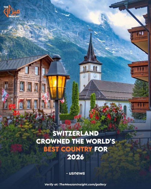 Switzerland crowned the world's best country for 2026