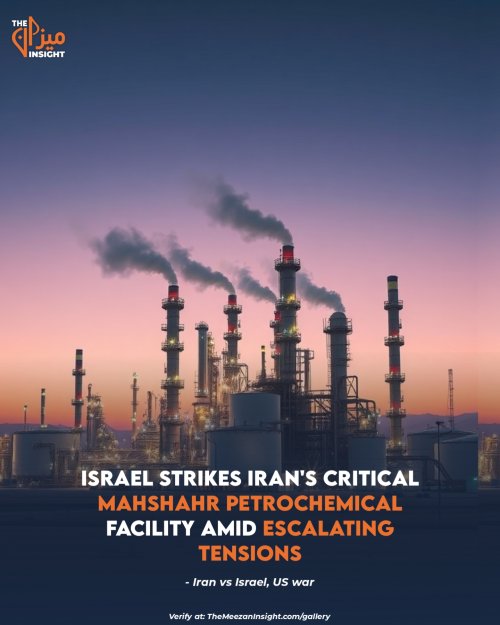 Israel strikes Iran's Petrochemical Facility Amid Escalating Tensions
