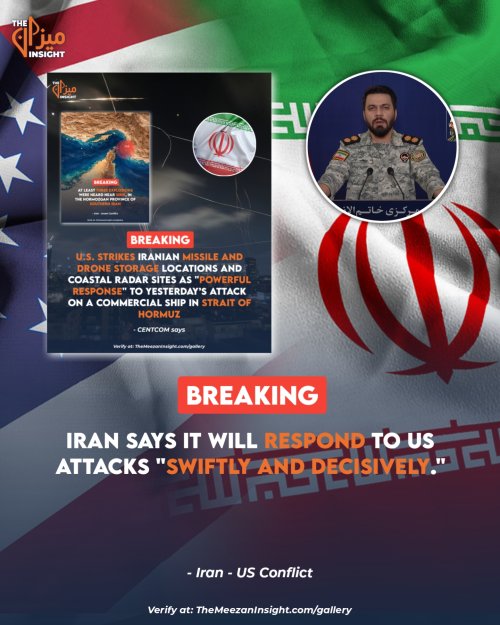 Iran says it will respond to US attacks "swiftly and decisively."